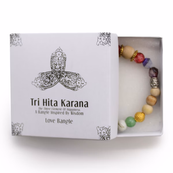 Tri Hita Karana Bangle - Love - Image 3