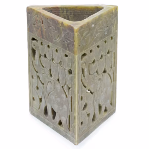 Oljebrännare - Elefant triangelformad - 11x9cm