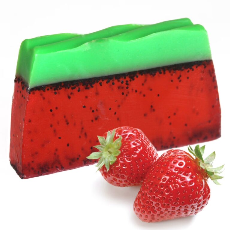 Tropical-Paradise-Soap-Slice-Strawberry