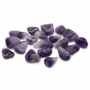 Trommelsteine - Gebänderter Amethyst - Mittel - 24 Stk.