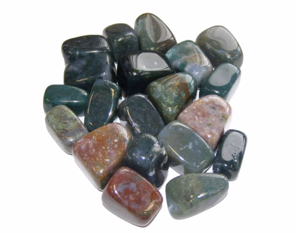 Pakke med 24 Stk. 24 Stk. Tromlede Stener - Fancy Jasper
