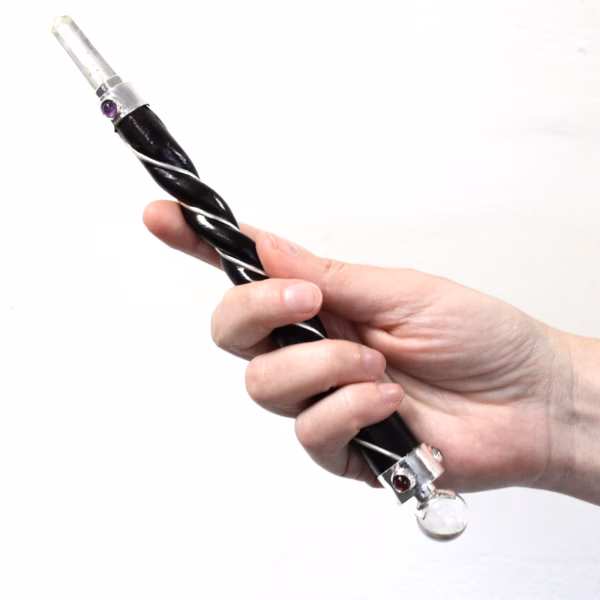 Twisted Healing Wand - Tigerøyestjerne I Kobber - Bilde 3