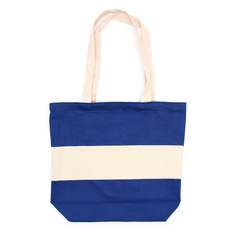 Two-Tone-Cotton-Bag-38x42x12cm-Blue-Natural-10oz