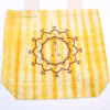 Tye-Dye Bomullspose (6Oz) - 38x42x12cm - Namaste Hands - Gul - Naturlig Håndtak - Bilde 2