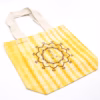 Tye-Dye Bomullspose (6Oz) - 38x42x12cm - Namaste Hands - Gul - Naturlig Håndtak - Bilde 3