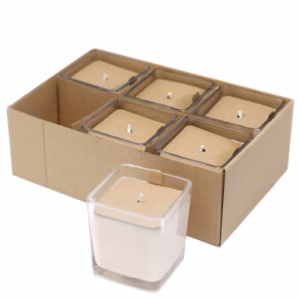 White Label Soy Wax Jar Candle - Bamboo