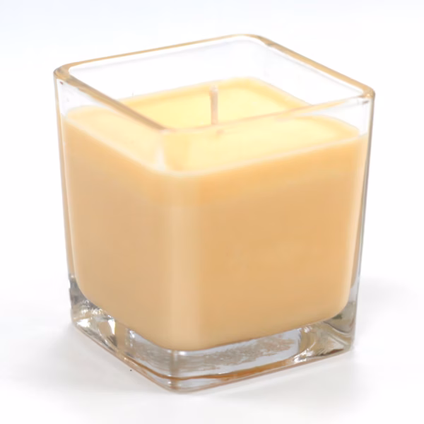 Etiqueta blanca Vela de cera de soja Vela - Pomelo y Jengibre - Imagen 3