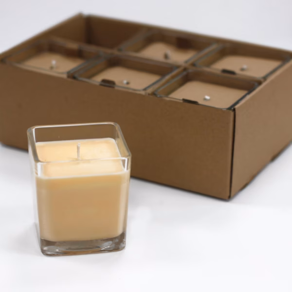 White Label Soyavoks Lys i Krukke - Lavendel & Basilikum - Bilde 5