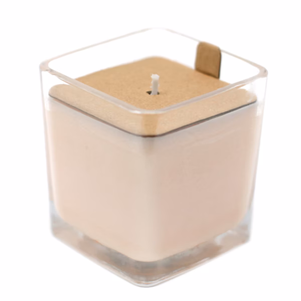 White Label Soyavoks Lys i Krukke - Peach Smoothie - Bilde 4