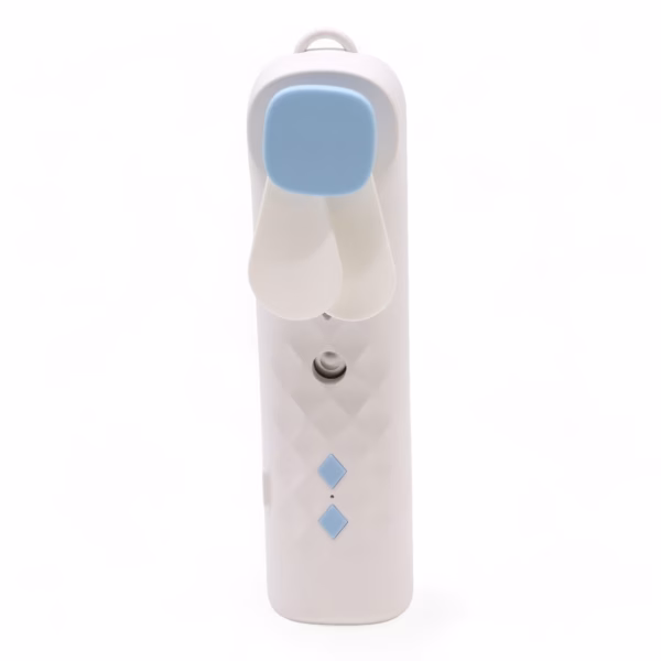 Witte Nano Mist Gezichtsventilator & Spray - USB Oplaadbaar