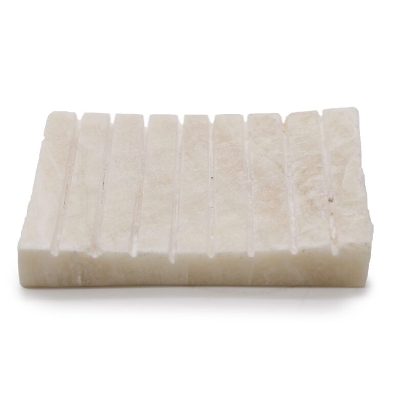 White-Onxy-Ridged-Soap-Dish