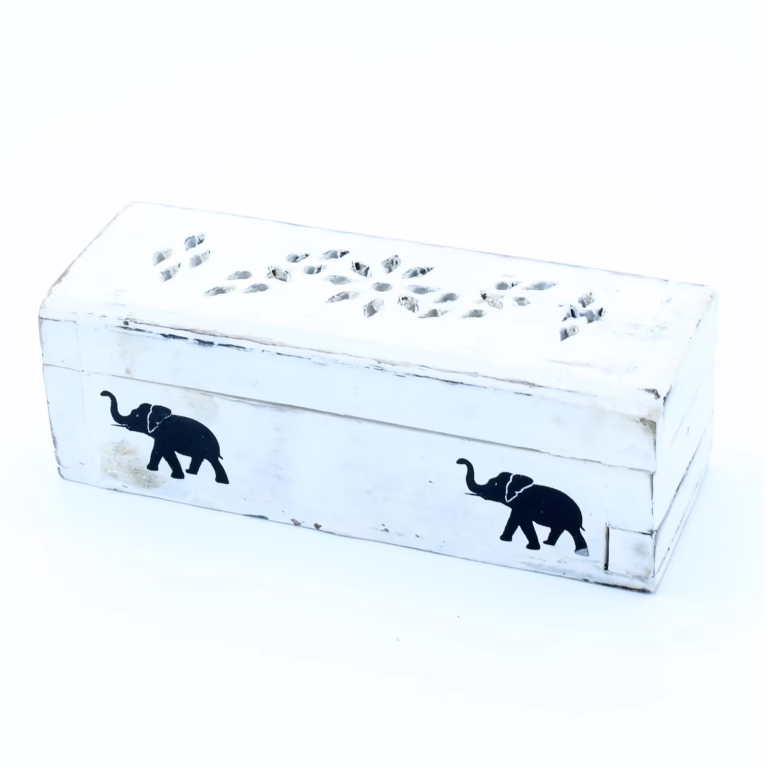 White-Washed-Incense-Holder-Cone-Smoke-Box-15-cm