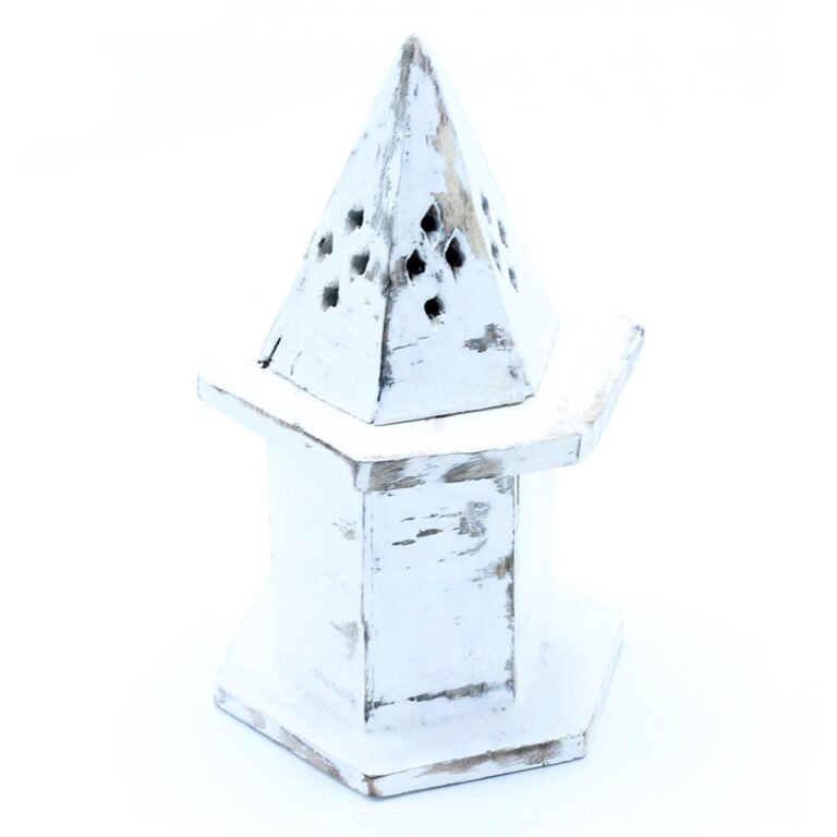 White-Washed-Incense-Holder-Pyramid-Mini-House