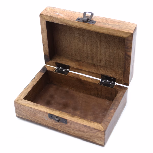 Hvitvasket Trekasse - 6x4 Aztec Design - Bilde 3
