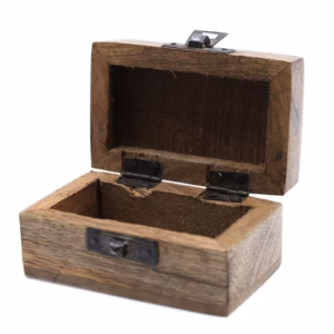 Mango Houten Doos - Witgewassen - Slavisch Motief