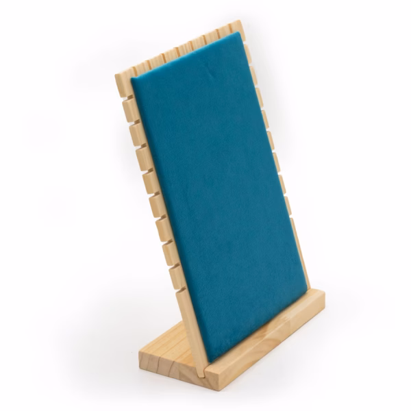 Bredt, Flatt Halskjede-Display 28x18x9Cm - Bilde 2