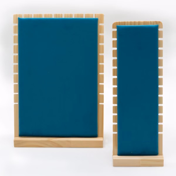 Bredt, Flatt Halskjede-Display 28x18x9Cm - Bilde 3