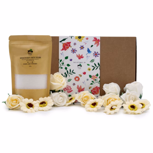 Wild Hare Salt &Amp; Flowers Set - Forkølelse Og Influenza