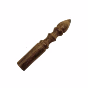 Trepinne - 12 cm - Formet Håndtak - Uten Skinn