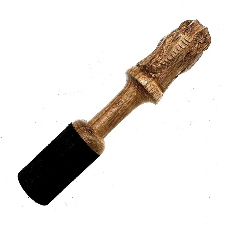 Wooden-Stick-14cm-Elephant-Carving