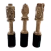 Bâton en Bois - 14cm - Sculpture Namaste – Image 3