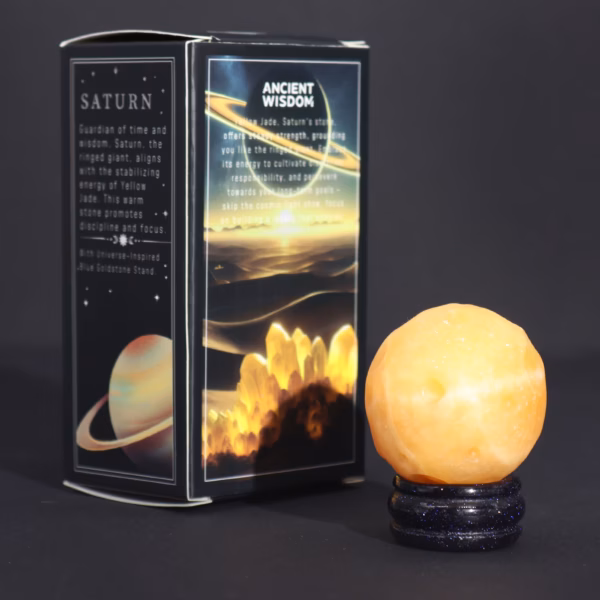 Gul Jadeplanet På Sola Goldstone-Stativ - 40 mm (30x15 mm Stativ) - Bilde 4