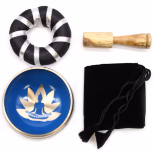 Yoga Moves Klankschalenset - Wit/blauw 10,7cm