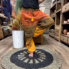 Yoga- und Festivalhose – High Cross Himalayan Print auf Orange
