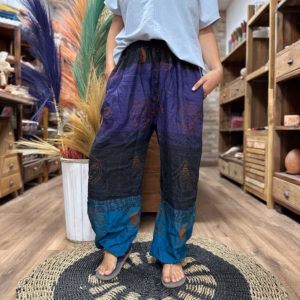 Yoga - Og Festivalbukser - High Cross Himalayan Print på Lilla