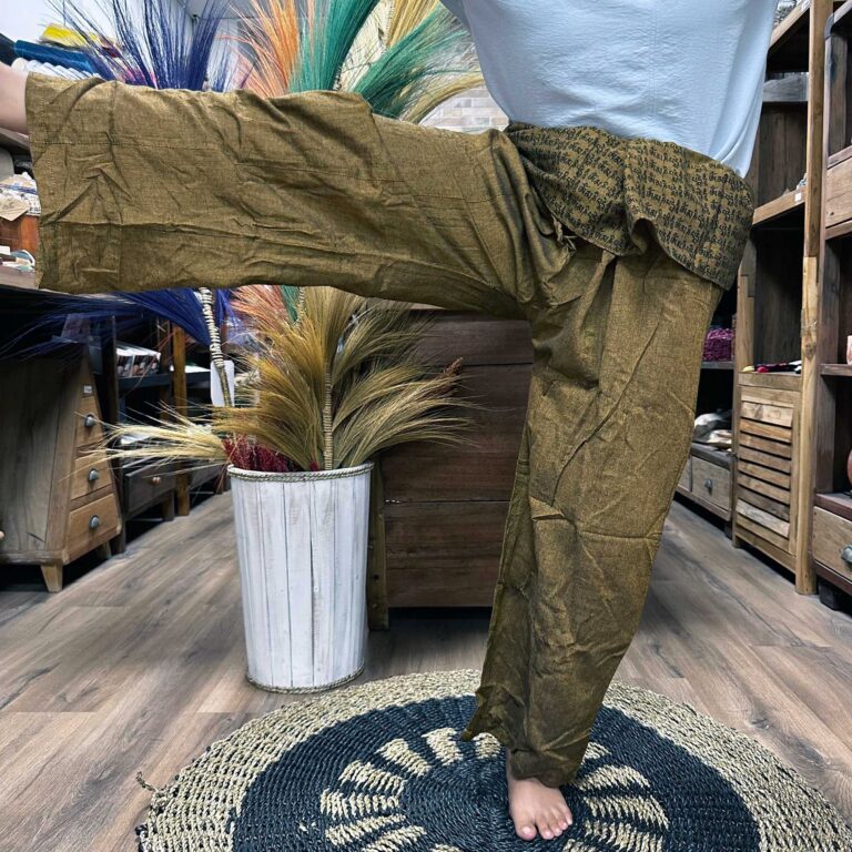 Yoga-and-Festival-Pants-Thai-Fisherman-Mandala-Mantra-on-Orange
