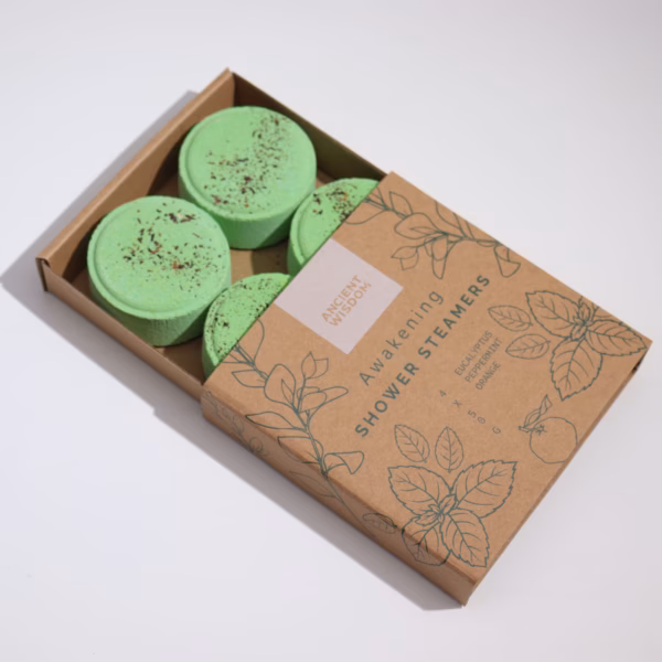 Zen Shower Steamers - Therapy Wellness Quartet - Awakening (Grøn) - Billede 3