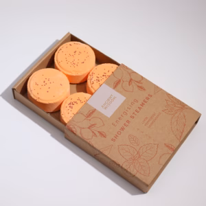 Zen Shower Steamers - Therapy Wellness Quartet - Energising - Orange