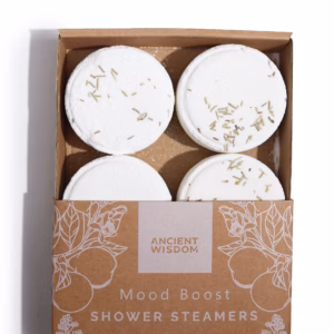 Zen Shower Steamers - Therapy Wellness Quartet - Mood Boost (Hvit)