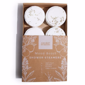 Zen Shower Steamers - Therapy Wellness Quartet - Mood Boost (hvit)