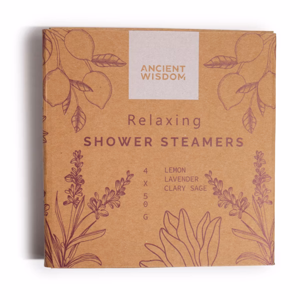 Zen Shower Steamers - Therapy Wellness Quartet - Avslappende (Lilla) - Bilde 2