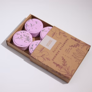 Vapeur Douche Zen - Quatuor Thérapeutique Bien - Être - Relaxant - Violet