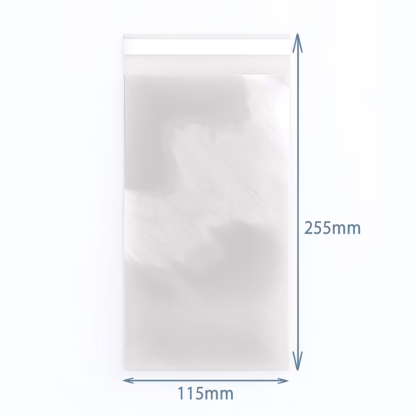 Poly-Prop Bags 255x115mm Reseal 500Pcs