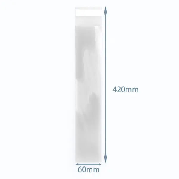 Poly-Prop Bags 420X60Mm 500Pcs