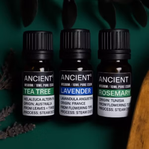 Urban Aroma Diffuser White & 3 Essential Oils Set