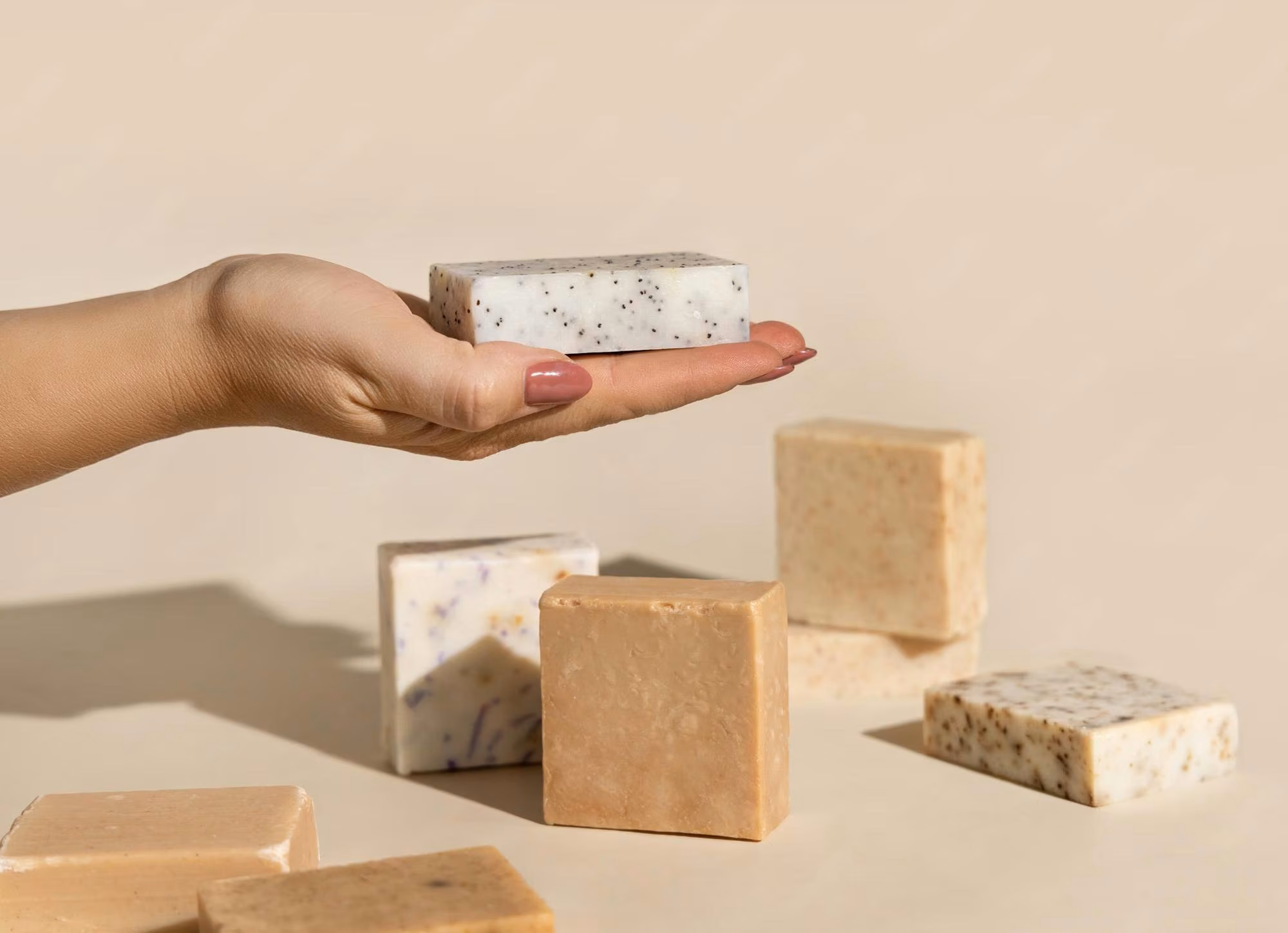 Natural Soap for Sensitive Skin: What to Look For 2 Unscented Natural Soap Bars And Soft Washcloth For Reactive Skin